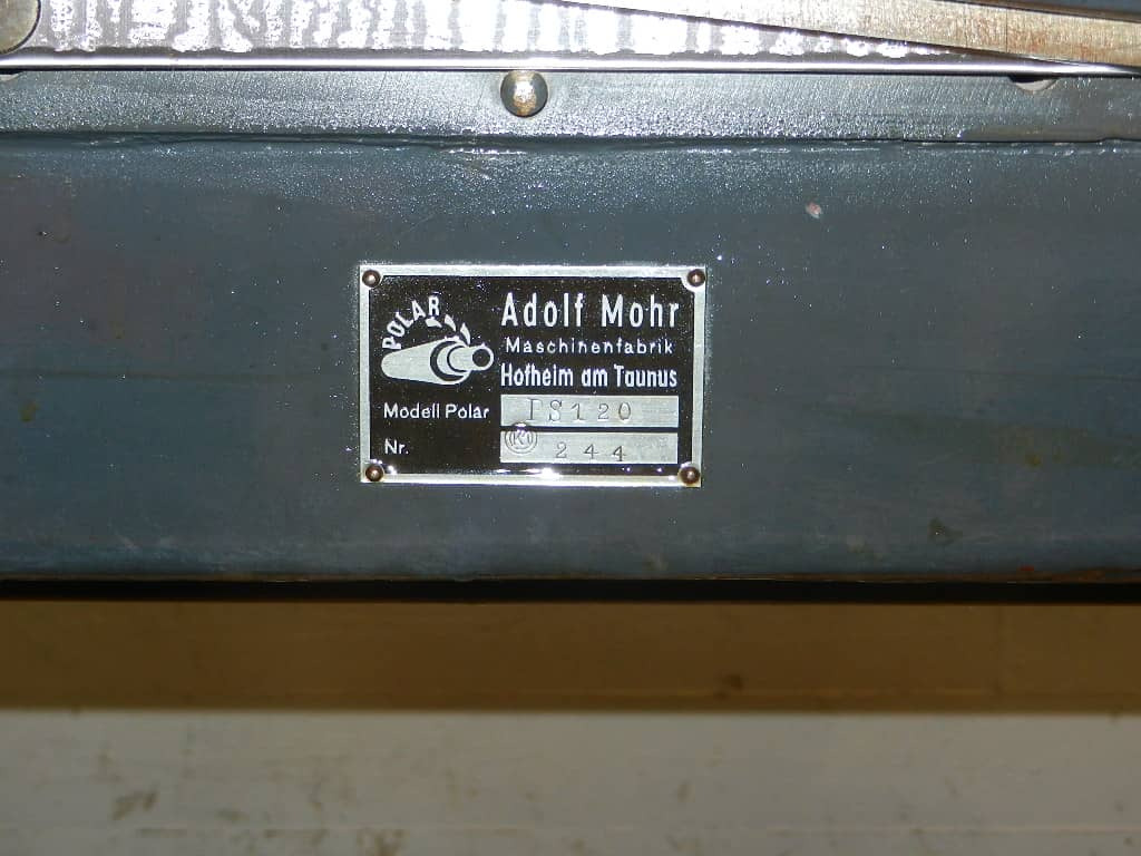 Polar Mohr 110 - Машина за сечење хартија: слика 5 Polar Mohr 110 - Машина за сечење хартија: слика 5