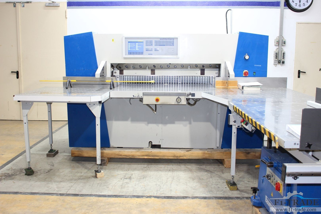 Wohlenberg 137 CUT-Tec - Машина за сечење хартија: слика 2 Wohlenberg 137 CUT-Tec - Машина за сечење хартија: слика 2