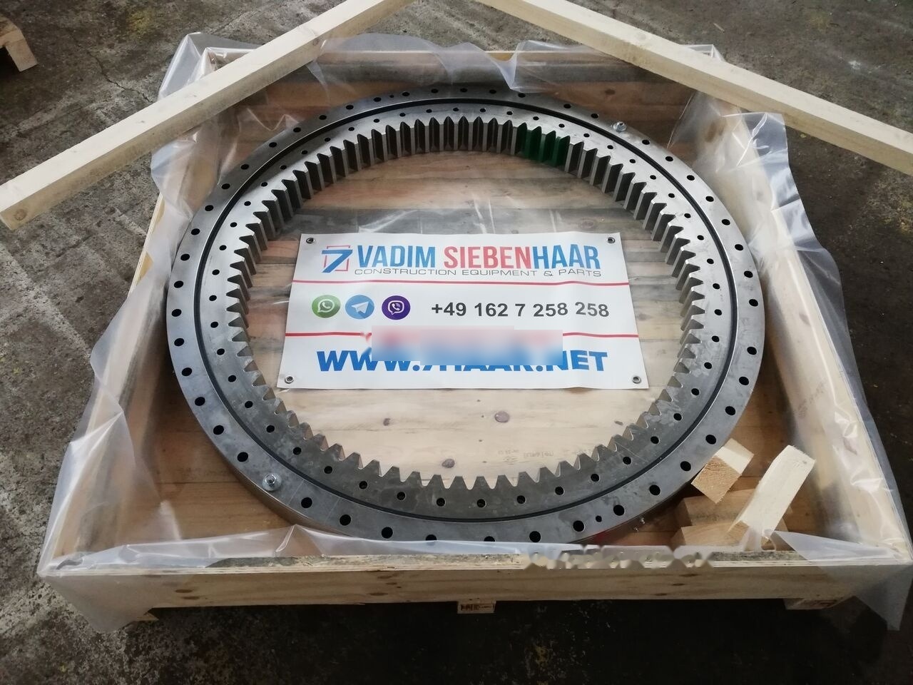 Terex-Fuchs 5609661464 Terex-Fuchs MHL 350E, 350F - Движечки прстен за Багер: слика 1 Terex-Fuchs 5609661464 Terex-Fuchs MHL 350E, 350F - Движечки прстен за Багер: слика 1