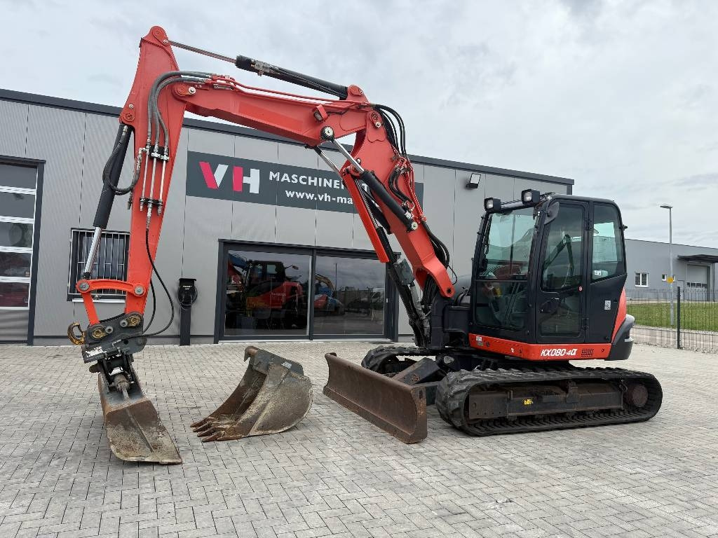 Kubota KX 080-4 - Мини багер: слика 1 Kubota KX 080-4 - Мини багер: слика 1