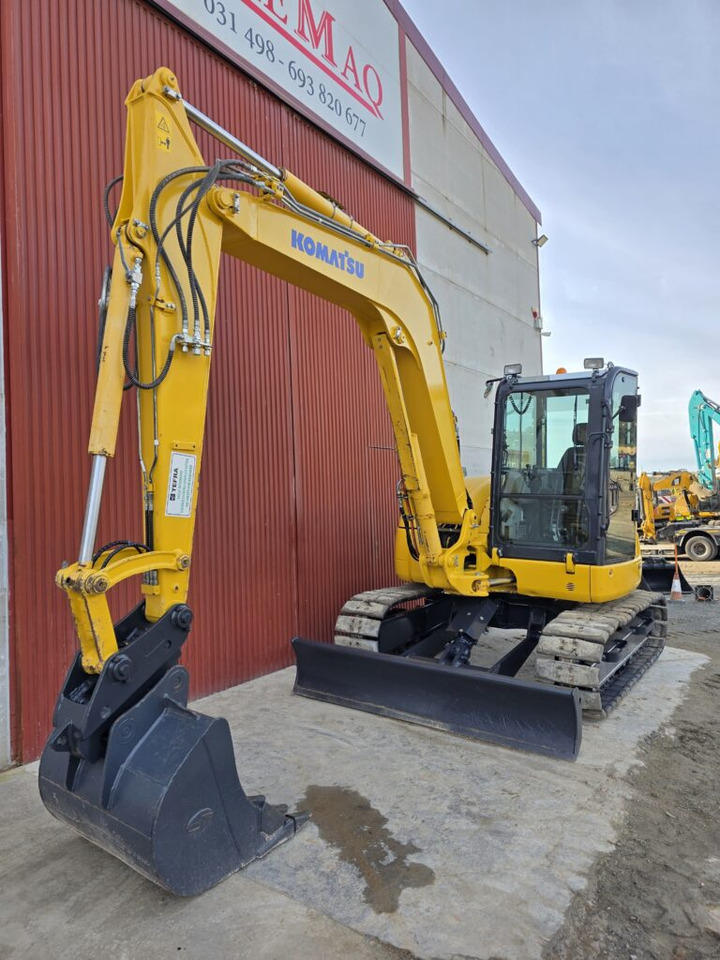 KOMATSU PC80MR-5EO - Мини багер: слика 2 KOMATSU PC80MR-5EO - Мини багер: слика 2