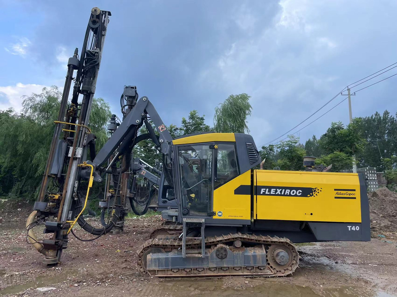 Atlas copco flexiroc T40 - Машина за бушење: слика 1 Atlas copco flexiroc T40 - Машина за бушење: слика 1