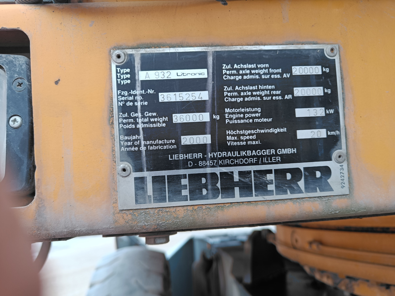 LIEBHERR A 932 Litronic - Справувач со отпад/ Индустрија: слика 5 LIEBHERR A 932 Litronic - Справувач со отпад/ Индустрија: слика 5