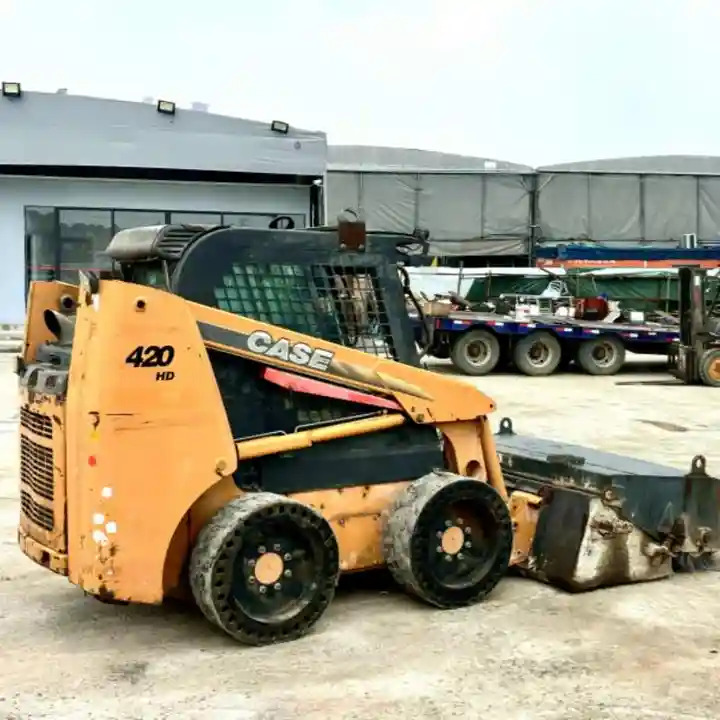Construction Mini Equipment Case 420 Skid Steer Loader for Sale - Компактен натоварувач: слика 5 Construction Mini Equipment Case 420 Skid Steer Loader for Sale - Компактен натоварувач: слика 5