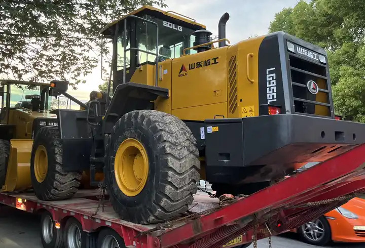Good Quality Hot Sale 5 Ton Front End Loader Sdlg 956l Wheel Loader With Caterpillar Engine For Sale In Shanghai - Натоварувач на тркала: слика 3 Good Quality Hot Sale 5 Ton Front End Loader Sdlg 956l Wheel Loader With Caterpillar Engine For Sale In Shanghai - Натоварувач на тркала: слика 3
