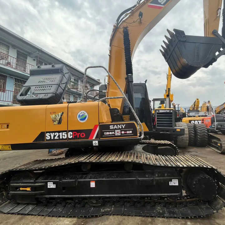 Second hand Used SANY 215 excavator Excavadoras de segunda mano SANY215C - Багер гасеничар: слика 1 Second hand Used SANY 215 excavator Excavadoras de segunda mano SANY215C - Багер гасеничар: слика 1