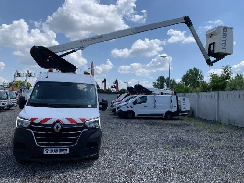 Камион со подигачка кошница Renault Master Klubb K32 - 12,5 m, 120 kg: слика 9
