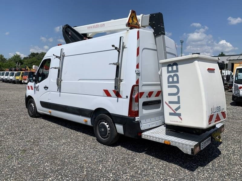 Камион со подигачка кошница Renault Master Klubb K32 - 12,5 m, 120 kg: слика 7