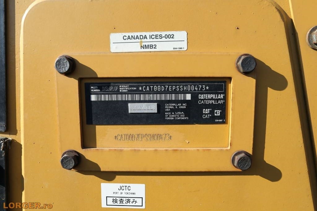 Булдожер CAT D 7 E LGP: слика 29