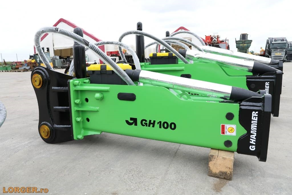 G Hammer G 100 – Power, not noise! New, 2025 Model - Хидрауличен чекан за Градежна машина: слика 1 G Hammer G 100 – Power, not noise! New, 2025 Model - Хидрауличен чекан за Градежна машина: слика 1