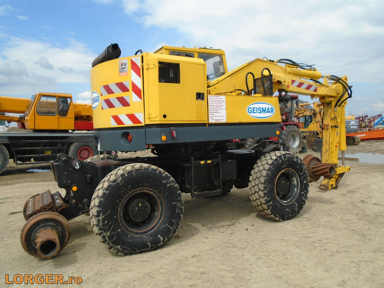Geismar KGT-V - Багер на тркала: слика 3 Geismar KGT-V - Багер на тркала: слика 3