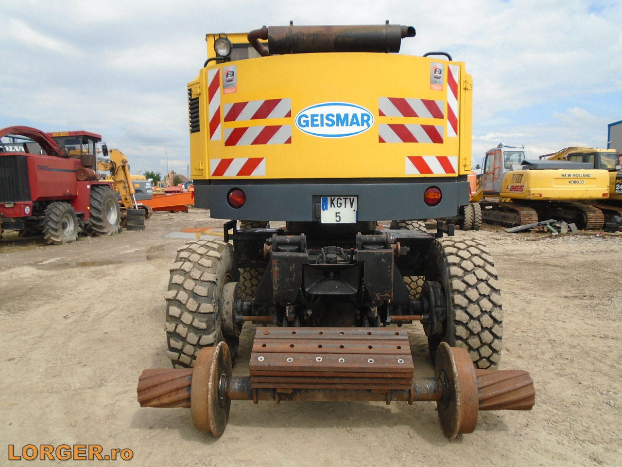 Geismar KGT-V - Багер на тркала: слика 5 Geismar KGT-V - Багер на тркала: слика 5