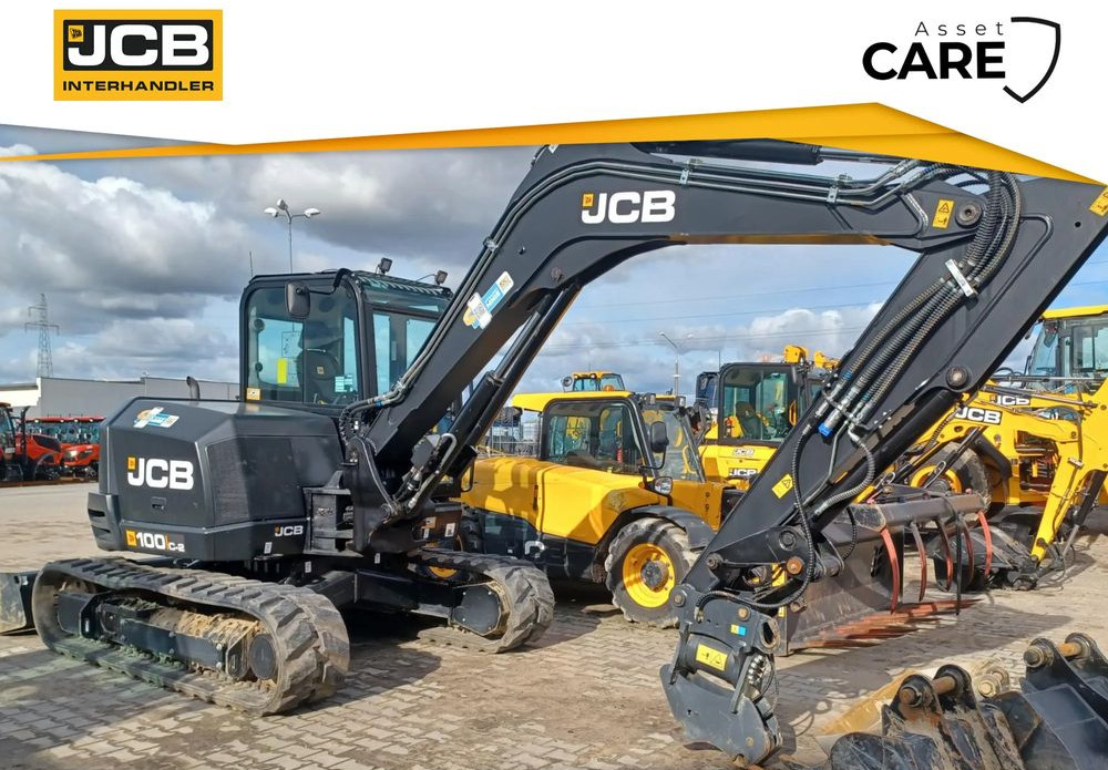 JCB Minikoparka gąsienicowa 100C-2 - Багер гасеничар: слика 1 JCB Minikoparka gąsienicowa 100C-2 - Багер гасеничар: слика 1