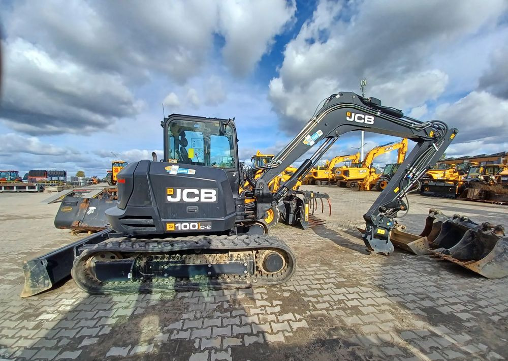JCB Minikoparka gąsienicowa 100C-2 - Багер гасеничар: слика 4 JCB Minikoparka gąsienicowa 100C-2 - Багер гасеничар: слика 4