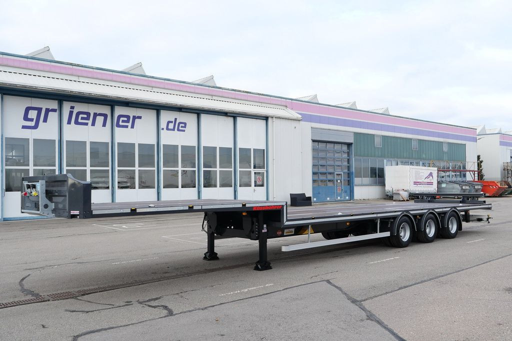 Kässbohrer K.SPJ3 / JUMBO PLATTFORM / BPW /LIFT/ CONTAINER - Полуприколка за низок утовар: слика 3 Kässbohrer K.SPJ3 / JUMBO PLATTFORM / BPW /LIFT/ CONTAINER - Полуприколка за низок утовар: слика 3