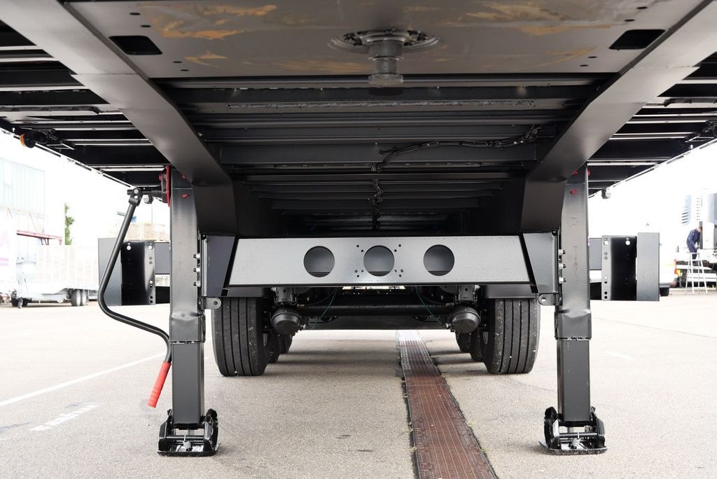 Нов Полуприколка платформа Kögel SN24/ BW 800 mm/144 x rungent. BPW/ LENKACHSE: слика 9