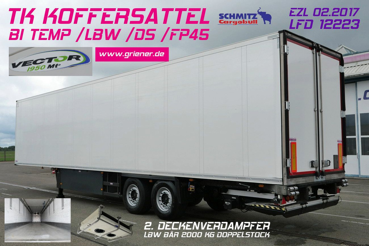 Schmitz Cargobull SKO 18 /BI TEMP / LBW BÄR / FP45 /VECTOR 1950 MT - Полуприколка сандучар: слика 1 Schmitz Cargobull SKO 18 /BI TEMP / LBW BÄR / FP45 /VECTOR 1950 MT - Полуприколка сандучар: слика 1