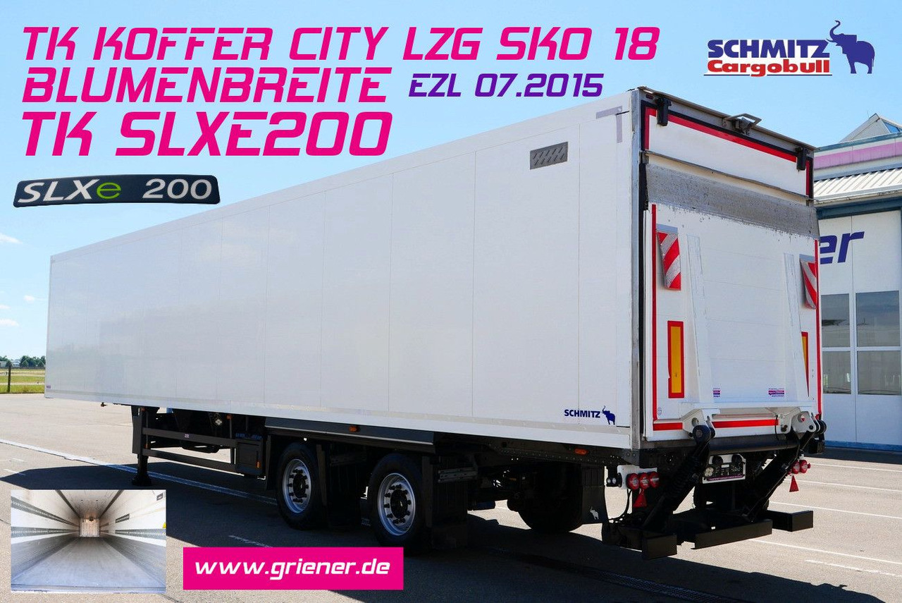 Полуприколка ладилник Schmitz Cargobull SKO 18/ TRIDEC LZG/ LBW 2000 kg SLXe 200 CITY: слика 1