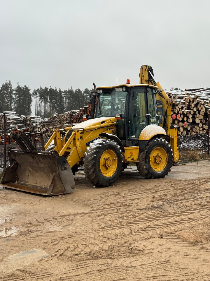 KOMATSU WB97 S 5EO - Ровокопач: слика 1 KOMATSU WB97 S 5EO - Ровокопач: слика 1