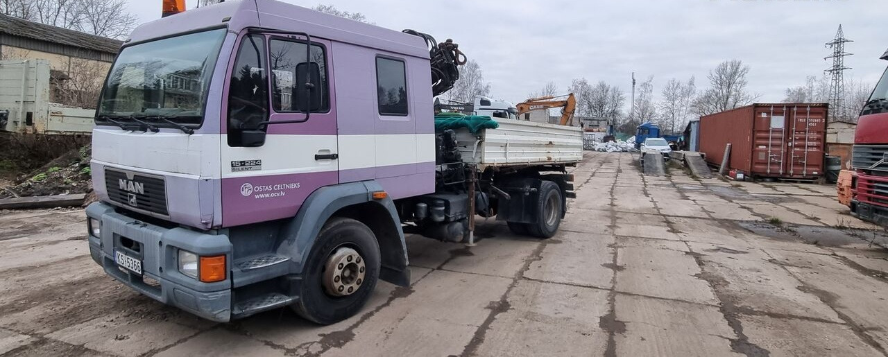 MAN 15.224 - Кипер, Камион со кран: слика 1 MAN 15.224 - Кипер, Камион со кран: слика 1