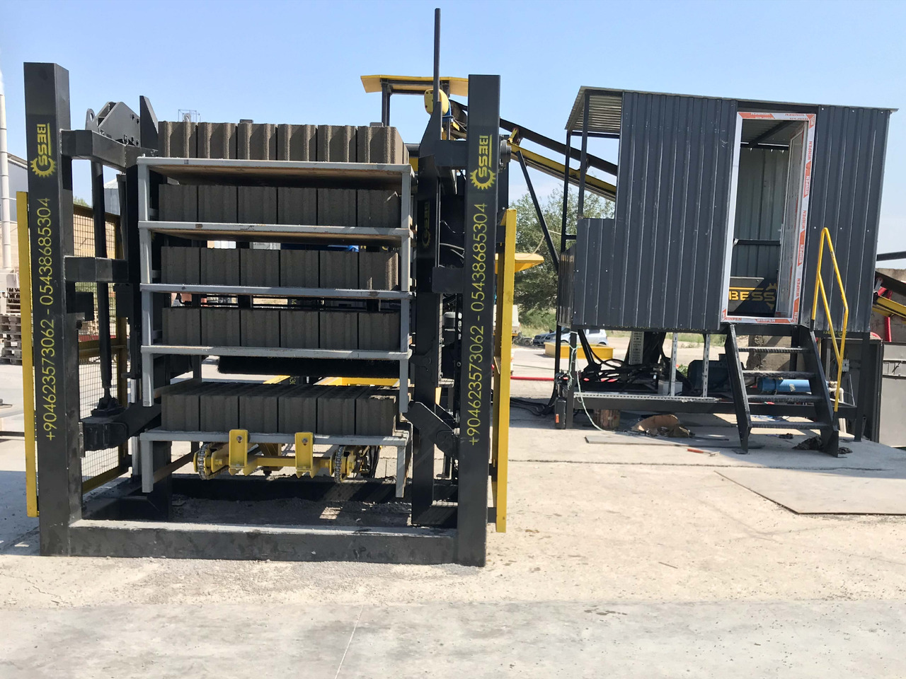 Машина за бетонски блокови Hollow Block Making Machine | PRS-1200 Full Automatic: слика 8 Машина за бетонски блокови Hollow Block Making Machine | PRS-1200 Full Automatic: слика 8