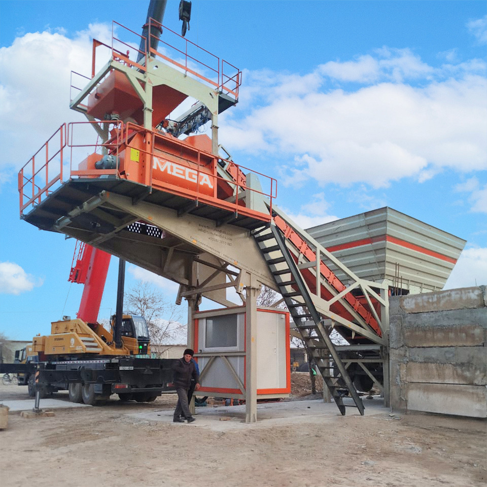 Mobile Concrete Batching Plant - Бетонска база: слика 1 Mobile Concrete Batching Plant - Бетонска база: слика 1