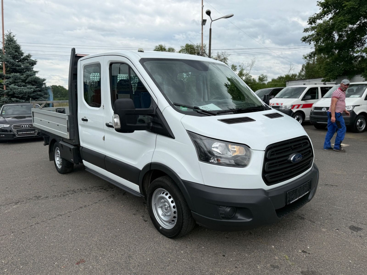 Ford Transit Pritsche 310 L2 Doppelkabine - Комбе со отворен сандак, Комби со двојна кабина: слика 2 Ford Transit Pritsche 310 L2 Doppelkabine - Комбе со отворен сандак, Комби со двојна кабина: слика 2