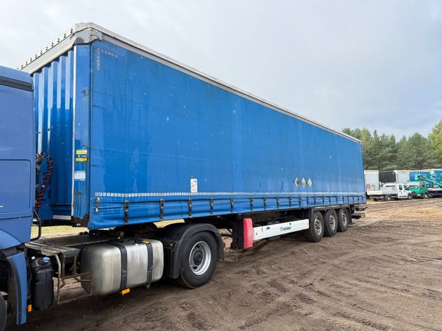 Krone SD mit Faltbare Ladebordwand - Полуприколка со церада: слика 2 Krone SD mit Faltbare Ladebordwand - Полуприколка со церада: слика 2