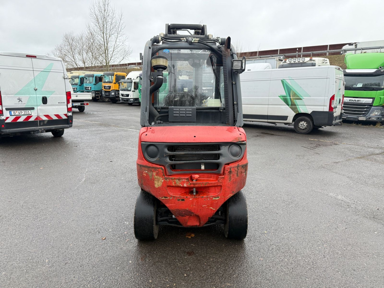 Linde H 30D-01 mit Drehgerät - Дизел вилушкар: слика 4 Linde H 30D-01 mit Drehgerät - Дизел вилушкар: слика 4