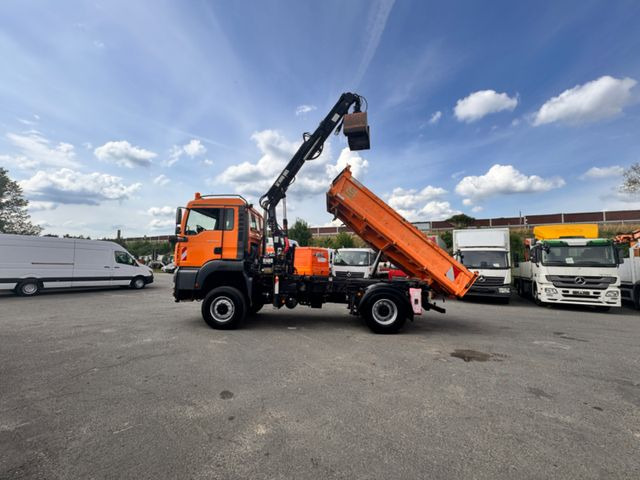 Кипер, Камион со кран MAN TGA 18.310 Kipper - Kran 4x4: слика 11