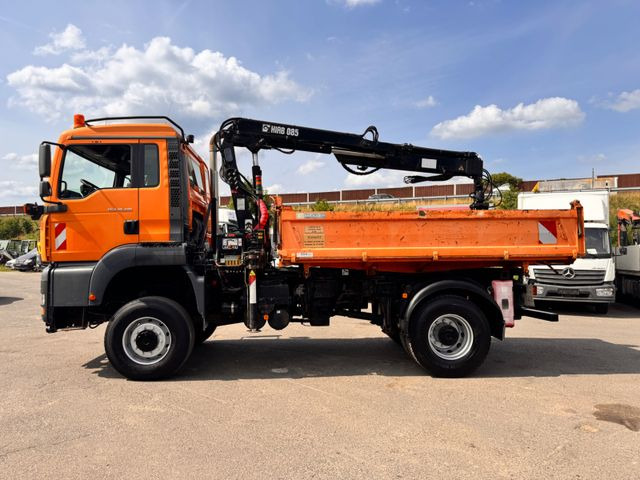 Кипер, Камион со кран MAN TGA 18.310 Kipper - Kran 4x4: слика 6