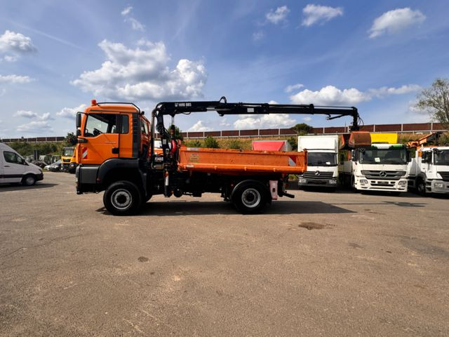 Кипер, Камион со кран MAN TGA 18.310 Kipper - Kran 4x4: слика 12