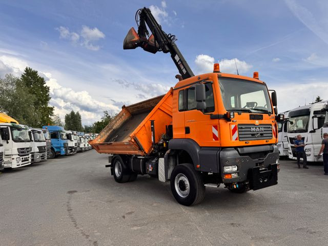 Кипер, Камион со кран MAN TGA 18.310 Kipper - Kran 4x4: слика 9