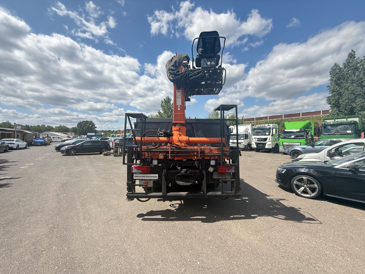 MAN TGM 8.280 Kipper Kran Atlas 85.2 - Кипер, Камион со кран: слика 4 MAN TGM 8.280 Kipper Kran Atlas 85.2 - Кипер, Камион со кран: слика 4