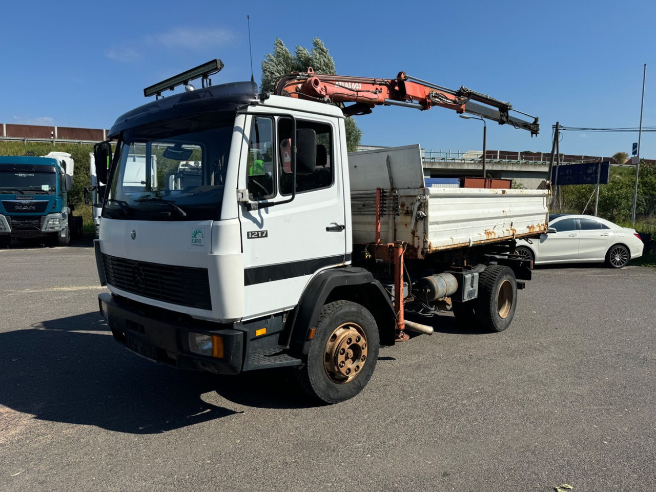 Mercedes-Benz 1317 Kipper - Kran - Кипер: слика 3 Mercedes-Benz 1317 Kipper - Kran - Кипер: слика 3