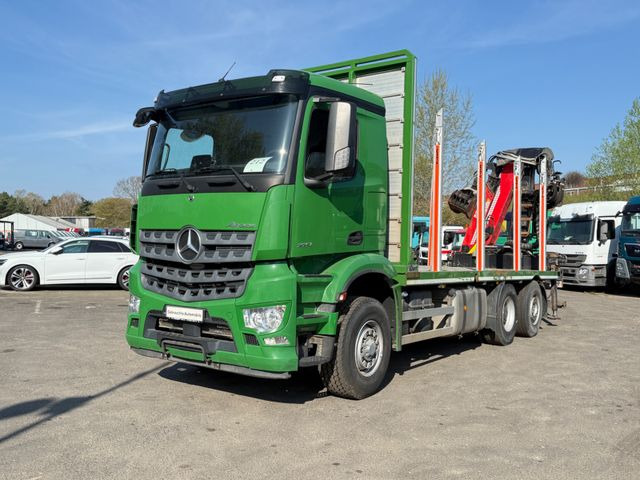 Mercedes-Benz Actros 2571 Holztransporter mit Kran - Камион за дрва, Камион со кран: слика 3 Mercedes-Benz Actros 2571 Holztransporter mit Kran - Камион за дрва, Камион со кран: слика 3