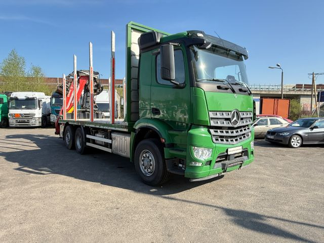 Mercedes-Benz Actros 2571 Holztransporter mit Kran - Камион за дрва, Камион со кран: слика 2 Mercedes-Benz Actros 2571 Holztransporter mit Kran - Камион за дрва, Камион со кран: слика 2