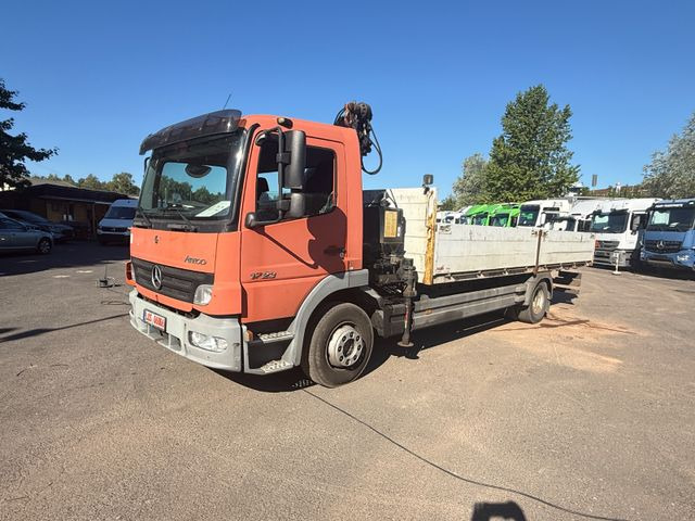 Mercedes-Benz Atego 1223 mit Kran MKG HLK 76 - Камион со платформа, Камион со кран: слика 3 Mercedes-Benz Atego 1223 mit Kran MKG HLK 76 - Камион со платформа, Камион со кран: слика 3