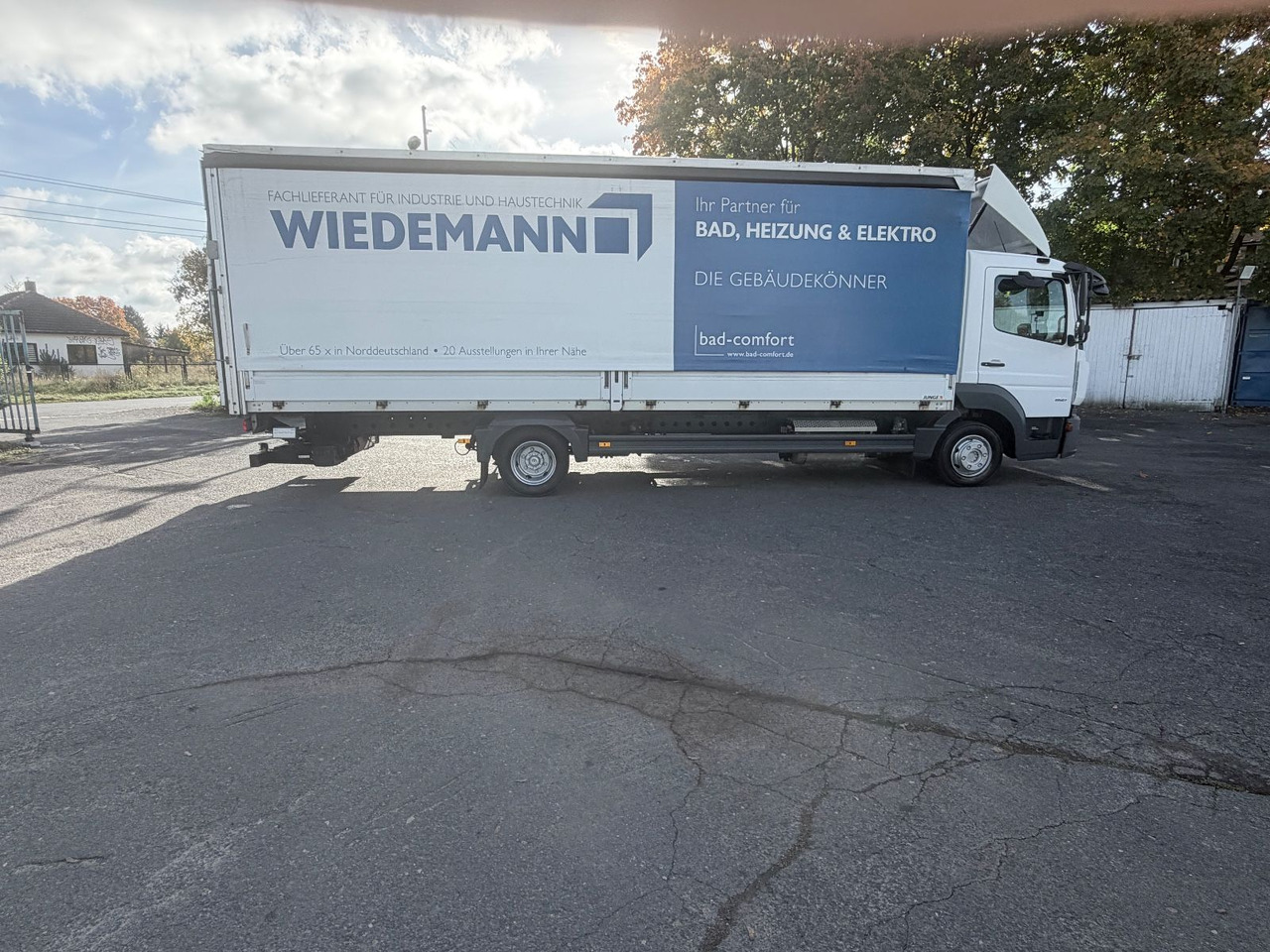 Mercedes-Benz Atego 821 Klima Lbw Tempoamt - Камион со церада: слика 5 Mercedes-Benz Atego 821 Klima Lbw Tempoamt - Камион со церада: слика 5