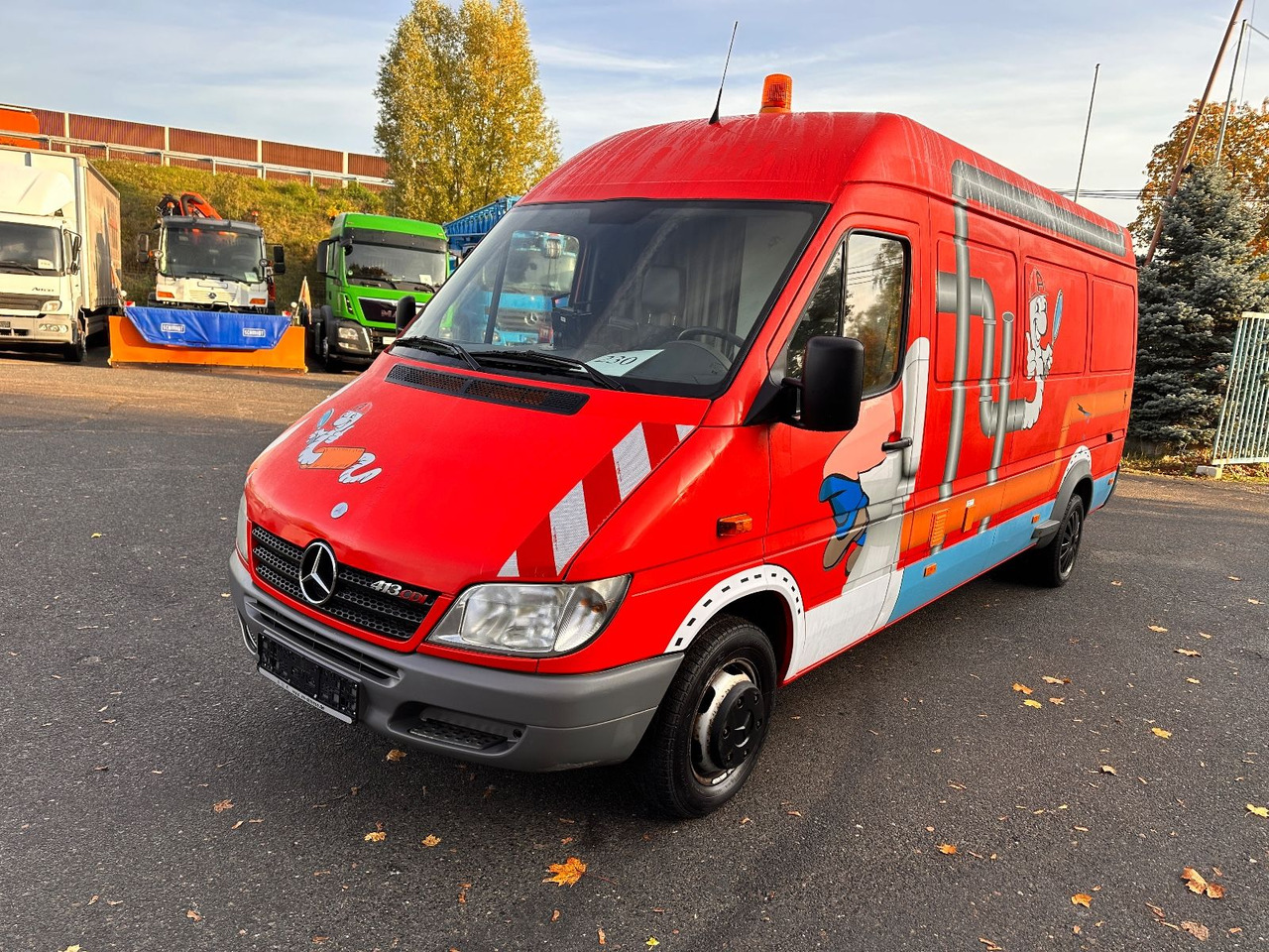 Mercedes-Benz Sprinter 413 CDI Saug- und Druckwagen - Вакуумски камион: слика 3 Mercedes-Benz Sprinter 413 CDI Saug- und Druckwagen - Вакуумски камион: слика 3