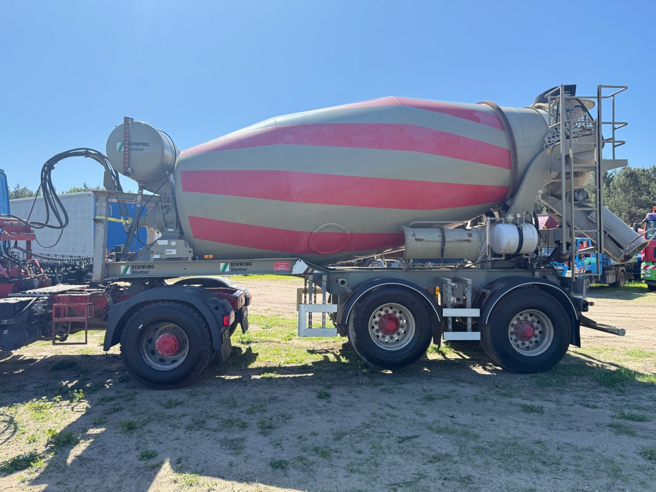 Stetter Mischer-Mixer Typ AM 10 FH Betonmischer - Полуприколка миксер за бетон: слика 4 Stetter Mischer-Mixer Typ AM 10 FH Betonmischer - Полуприколка миксер за бетон: слика 4