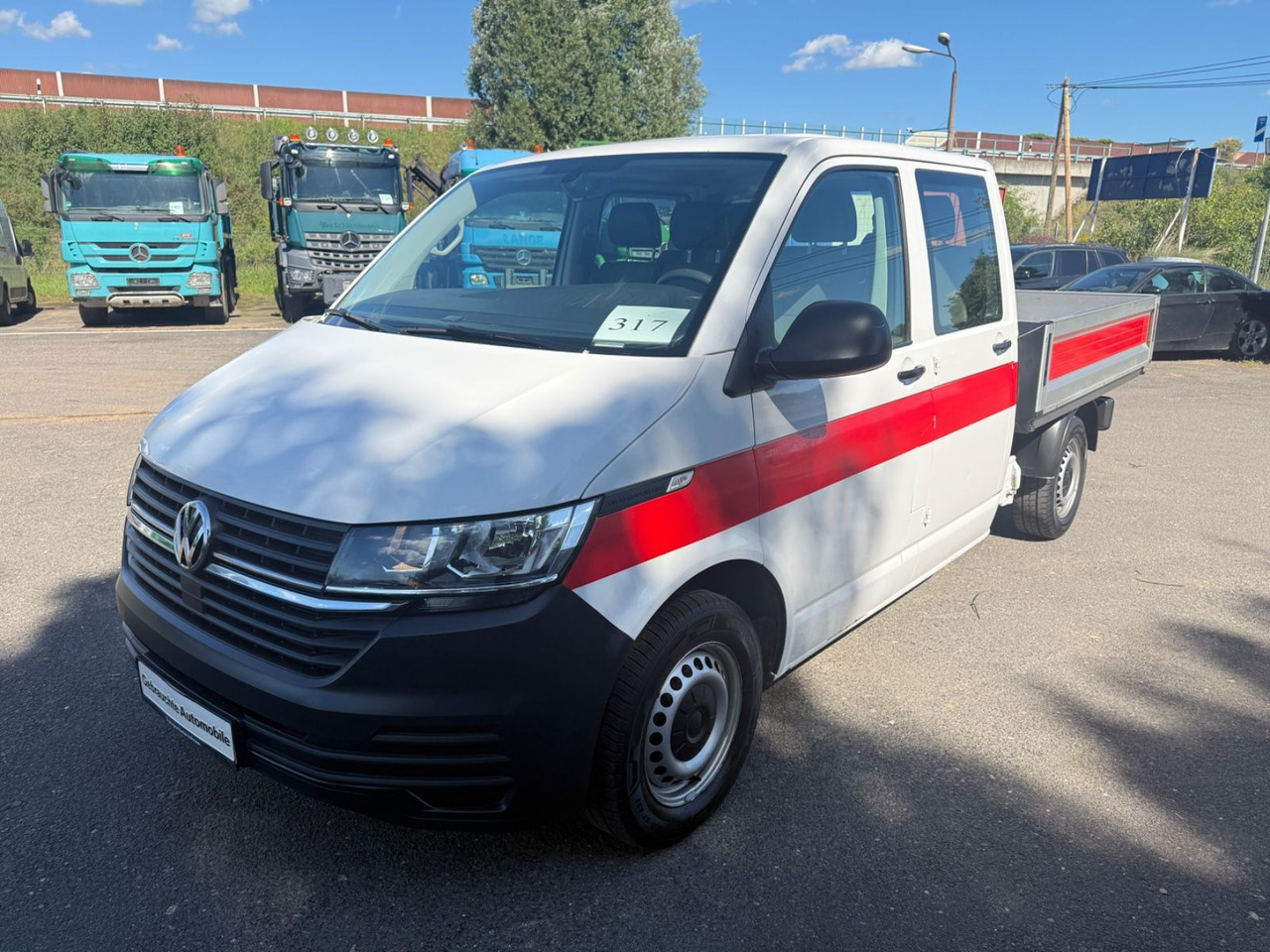 Volkswagen T6 Transporter Pritsche DKL ang 4MOTION - Комбе со отворен сандак, Комби со двојна кабина: слика 2 Volkswagen T6 Transporter Pritsche DKL ang 4MOTION - Комбе со отворен сандак, Комби со двојна кабина: слика 2