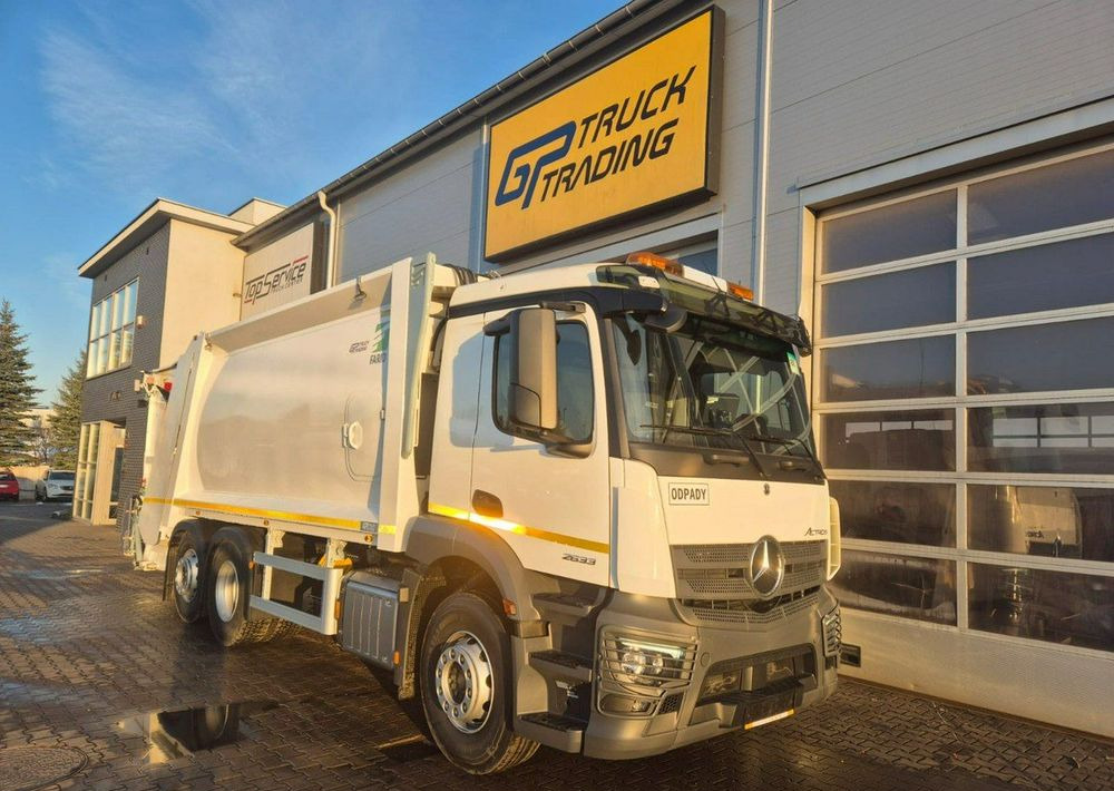 Mercedes-Benz Actros 2633, śmieciarka Farid - Камион за ѓубре: слика 2 Mercedes-Benz Actros 2633, śmieciarka Farid - Камион за ѓубре: слика 2
