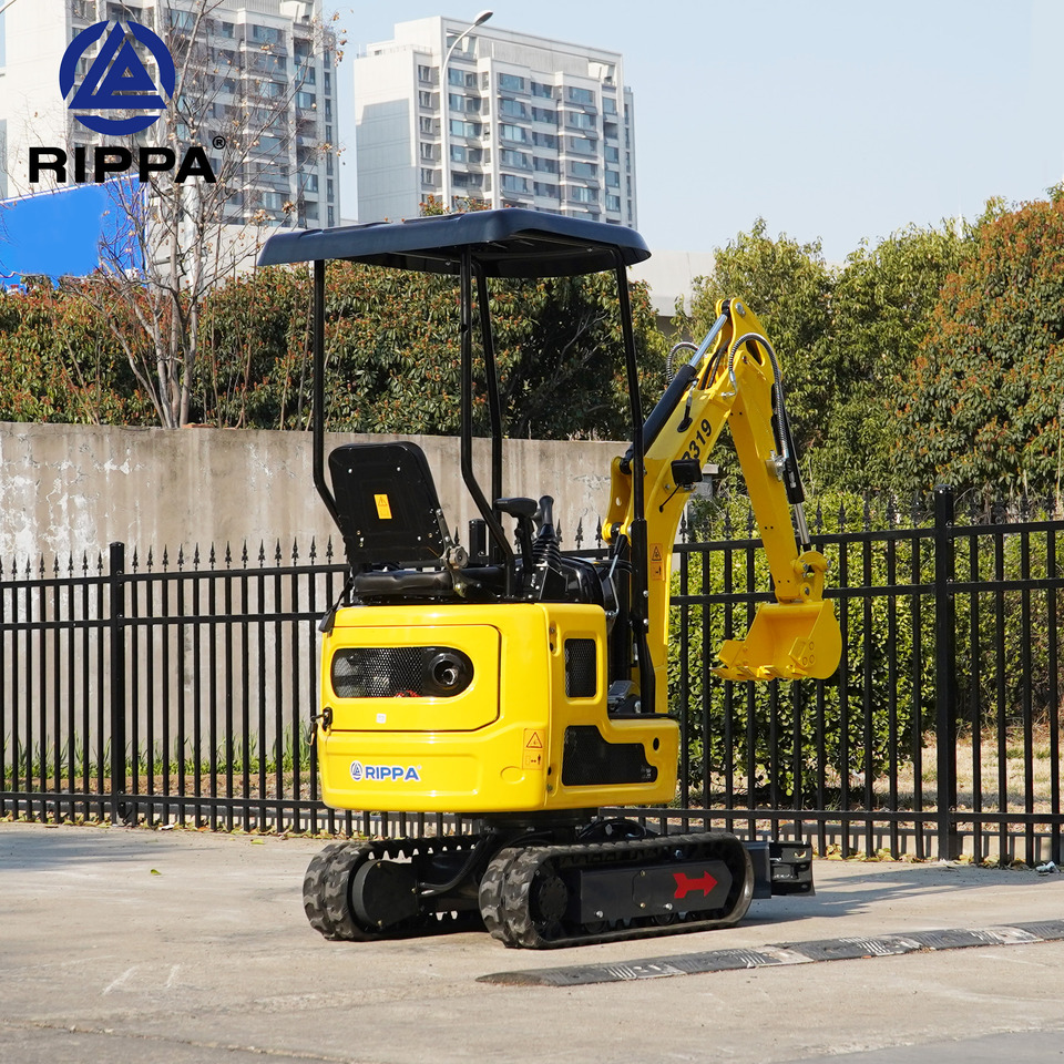 Rippa R319 Pilot Control|Kubota Engine|Euro 5|CE|Telescopic chassis|Lateral swing mini excavator - Мини багер: слика 5 Rippa R319 Pilot Control|Kubota Engine|Euro 5|CE|Telescopic chassis|Lateral swing mini excavator - Мини багер: слика 5