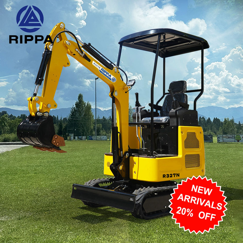 Rippa R327-Strong Performance| Competitive Price| Rapid Delivery|Optional Kubota Engine - Мини багер: слика 1 Rippa R327-Strong Performance| Competitive Price| Rapid Delivery|Optional Kubota Engine - Мини багер: слика 1