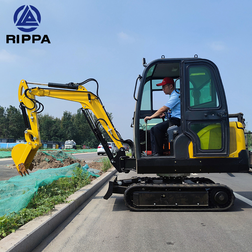 Нов Мини багер Shandong Rippa Machinery Group Co., Ltd. R330-Global stocking Rapid delivery-Kubota engine-Cab-Air Conditioner ; CE certification: слика 20