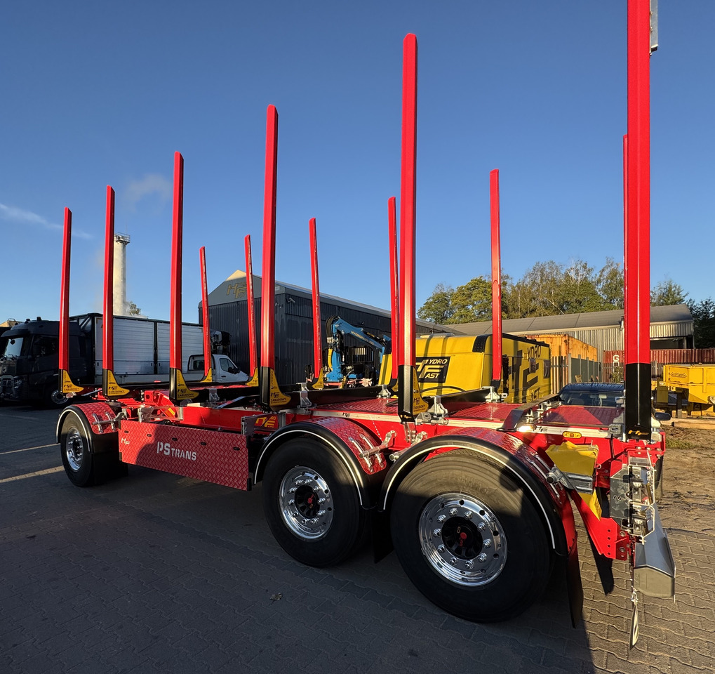 HYDROFAST Przyczepa 3 osiowa / 3 axles timber transport trailer / Remorque à 3 essieux pour le transport de bois / 3-Achs-Rungenanhänger / 3-tengelyes-rönkszállító-pótkocsi / Remorcă pentru transportul lemnului - Приколка за дрва: слика 2 HYDROFAST Przyczepa 3 osiowa / 3 axles timber transport trailer / Remorque à 3 essieux pour le transport de bois / 3-Achs-Rungenanhänger / 3-tengelyes-rönkszállító-pótkocsi / Remorcă pentru transportul lemnului - Приколка за дрва: слика 2
