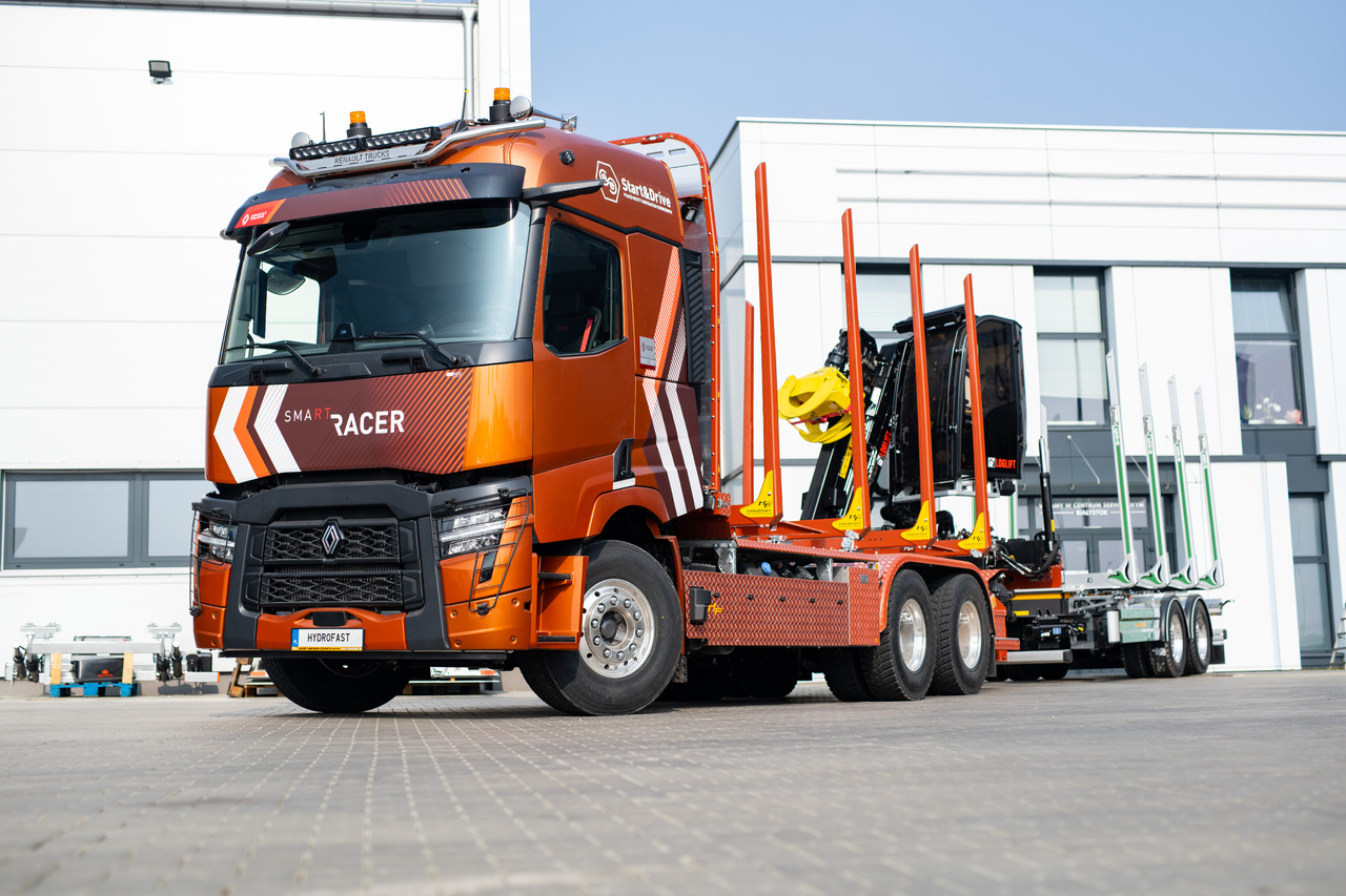 RENAULT TRUCKS C P6X4 Zabudowa do transportu drewna / Timber transport truck / Holztransportwagen/Camion de transport lemn - Камион за дрва, Електричен камион: слика 4 RENAULT TRUCKS C P6X4 Zabudowa do transportu drewna / Timber transport truck / Holztransportwagen/Camion de transport lemn - Камион за дрва, Електричен камион: слика 4