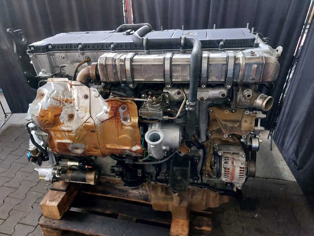 Silnik Mercedes OM 473 mp4 Setra Class Jaguar MTU Holmer ROPA Wirtgen - Мотор: слика 1 Silnik Mercedes OM 473 mp4 Setra Class Jaguar MTU Holmer ROPA Wirtgen - Мотор: слика 1