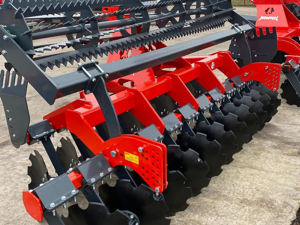 Janpol Scheibenegge / Disc harrow / Déchaumeur à disques / Erpice a dischi / Средняя дисковая борона / Brona talerzowa medium „COMPACT” 3 m - Ситнач со дискови: слика 5 Janpol Scheibenegge / Disc harrow / Déchaumeur à disques / Erpice a dischi / Средняя дисковая борона / Brona talerzowa medium „COMPACT” 3 m - Ситнач со дискови: слика 5